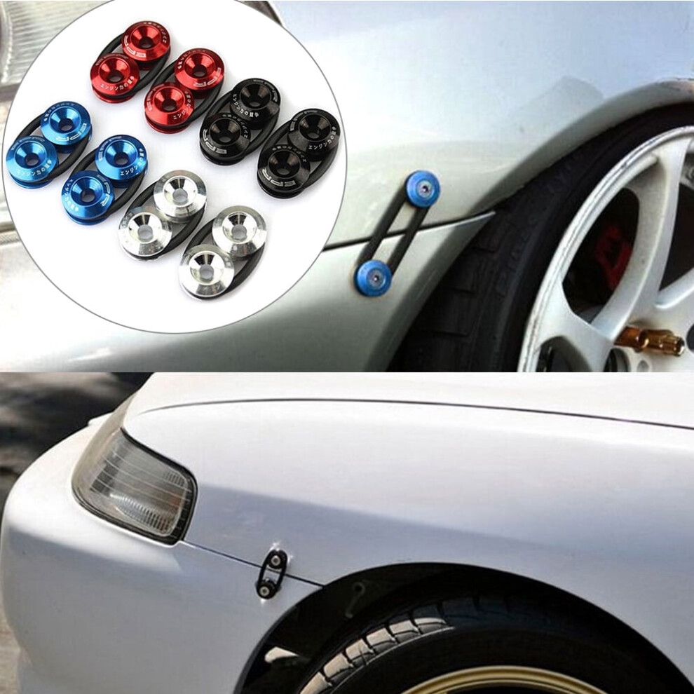 Durable Quick Release Jdm Fasteners Kit For Car Bumpers Trunk Fender Lids 9181073427404