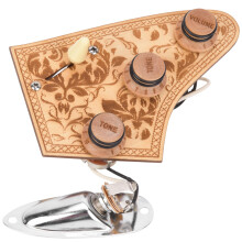 Äänettömät mikrofonisetit sähkökitaraan, vaahterasta ja Alnico V:stä valmistetulle humbuckerille, SSS-kokoonpanolla, vintage-johdotuksella,