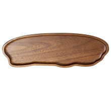 Plateau rectangulaire en bois : Parfait pour le thé, le café et les desserts !