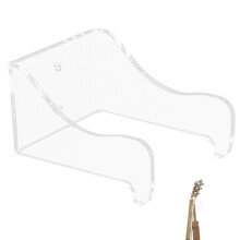 Acrylic Guitar Wall Bracket Hanger for Ukulele and Guitar Players, Professional 1 Piece Holder