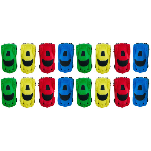 40Pcs Durable Car Shaped Erasers Assorted Stationery Gift 1