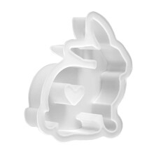 Easter Silicone Mold, 2-Pack Rabbit Shapes for Diy Cake Decorating, Chocolate, Soy Wax Candles, Easter Spring Crafts, Reusable Baking Molds (1 Pc)