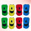 40Pcs Durable Car Shaped Erasers Assorted Stationery Gift 9