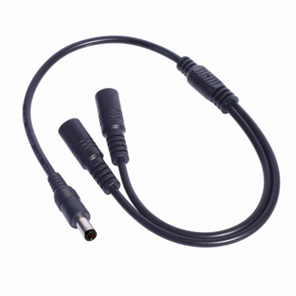 Dc Power Splitter Cable 5.5 X 2.1Mm 1 To 2 Way Y Adapter For Led Cctv Camera, Router Light 9485826612476