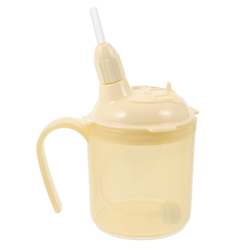 1Set Bedridden Patient Cup with Inclined Spout Safe Lightweight Durable Plastic