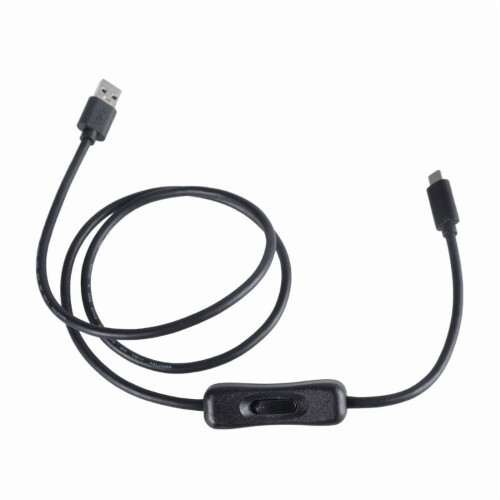 Καλώδιο φόρτισης USB3.0 σε USB C με κουμπί εναλλαγής, καλώδιο προσαρμογέα τροφοδοσίας