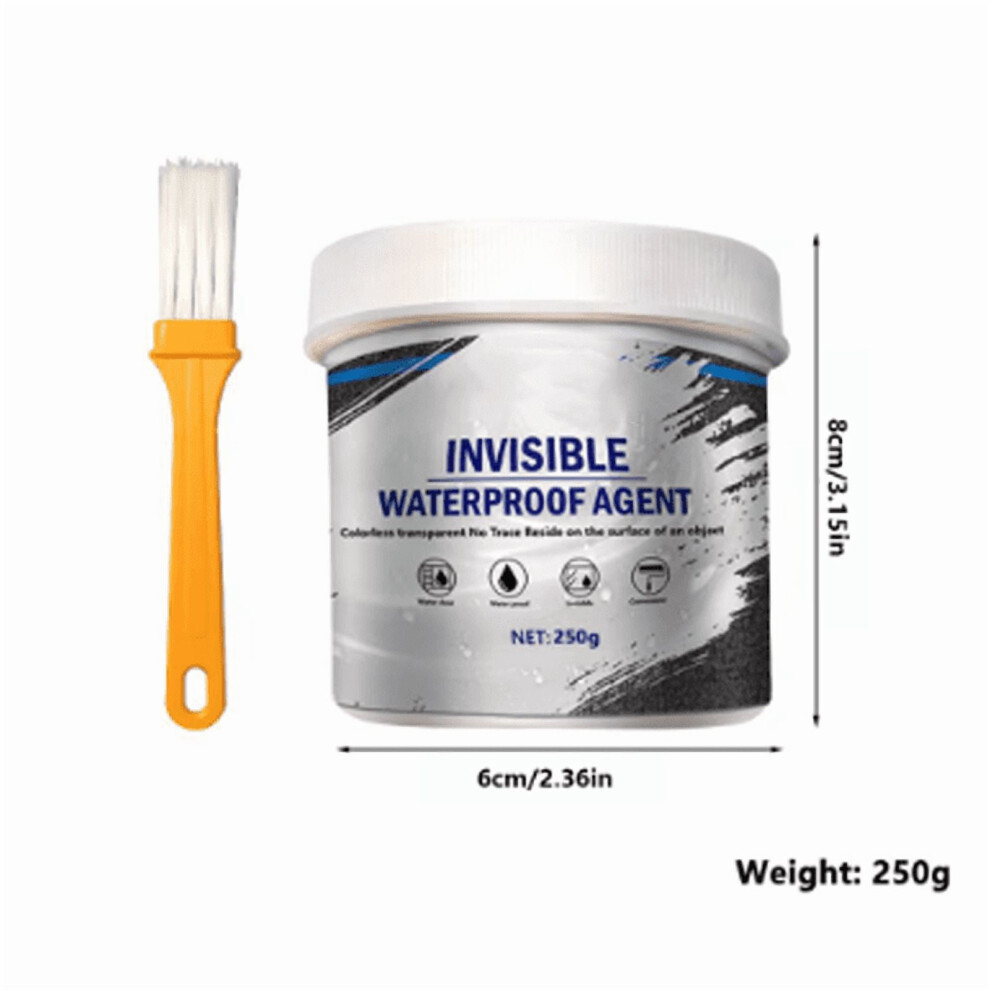 Transparent Waterproof Leak Proof Coating, 100Ml Liquid Sealant For Repair, Flexible Waterproof Protective Coating, Waterproofing Solution For Home 9181073428180
