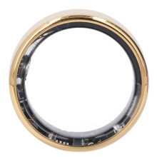 Smart Ring IP68 Water Resistant Fitness Tracker 20mAh Battery Gold 11