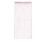 Silver Beaded Curtain 40x79in Pink Polyester Tassel Room 2