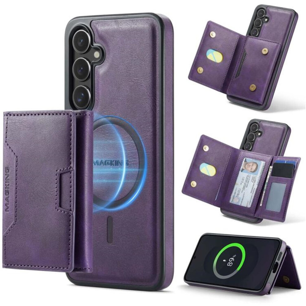 Rfid-Blocking Purse Case For Samsung Galaxy S24 Fe 5G 6.7 9130661385350
