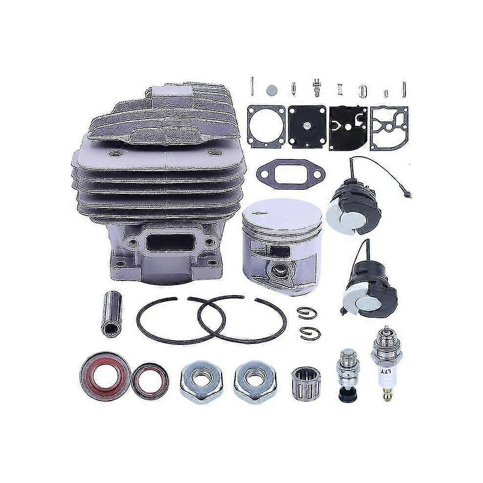 Stihl Ms261/261C Chainsaw 44.7Mm Cylinder Piston Carburetor Kit, Oe:1141 020 1140 Replacement Parts 8673570993083