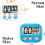 Pekkaxy Digital Kitchen Timer with Large Display and Loud 2