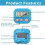 Pekkaxy Digital Kitchen Timer with Large Display and Loud 3