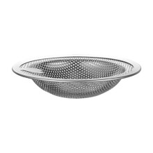 Stainless Steel Kitchen Sink Basket Strainer, 3.9" Diameter Rim Heavy Duty Drain Strainer Perfect for Kitchen Sink, Strainer Shower, Bathtub, 2 pcs
