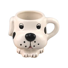 Funny Dachshund Mug, 3D Sausage Dog Ceramic Coffee Cup – Cute Dog-Shaped Mug for Pet Lovers, Compatible with Home & Office
