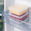 2pcs Cheese Slice Container, PP, Large Capacity 3