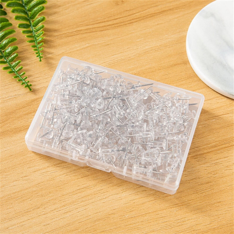 Sale At Breakdown Price!!! Pins Clear Plastic Head Point 100 Packplastic,By Dreamyjuly 9485826614296