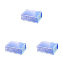 10PCS Card Sleeve Hard Plastic Card Protector Card Holder for Trading Card Soft Baseball Card Football Card Sports Cards
