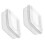 2pcs Cheese Slice Container, PP, Large Capacity 12
