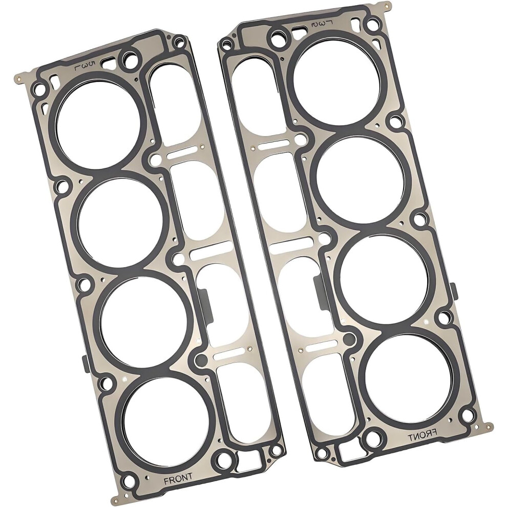 5-Layer Mls Cylinder Head Gaskets 2Pcs, Compatible With Gm 5.3L V8 (L82/L83/L8b/L84/L87/L96) 2014Â2022 Silverado, Tahoe, Suburban, Sierra, Yukon 9558633023442
