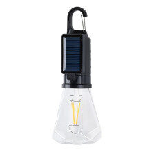 Linterna solar de camping QenASHaing con 600 lúmenes, 4 modos de encendido/apagado automático, resistente al agua IP67, para tienda de campaña,