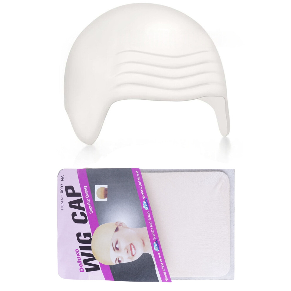 Bald Cap Makeup Wig for Adults and Kids