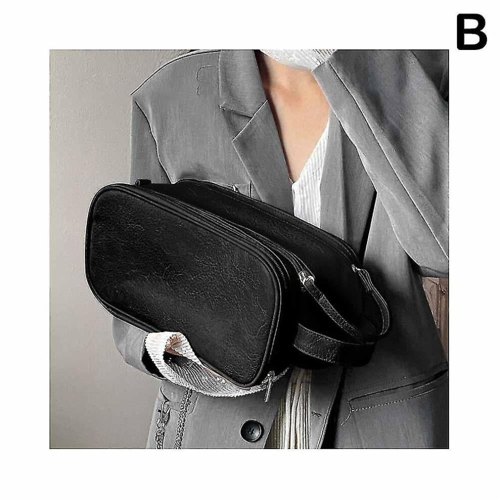 Cosmetic Bag Waterproof Leather 1 Large Capacity
