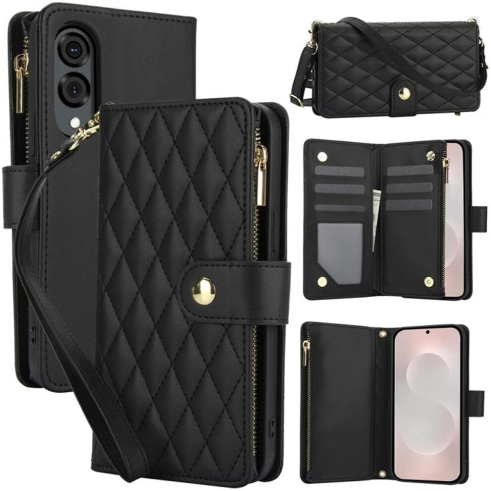 Rfid-Blocking Flip Wallet Case For Samsung Galaxy S25 Edge 9130661388351