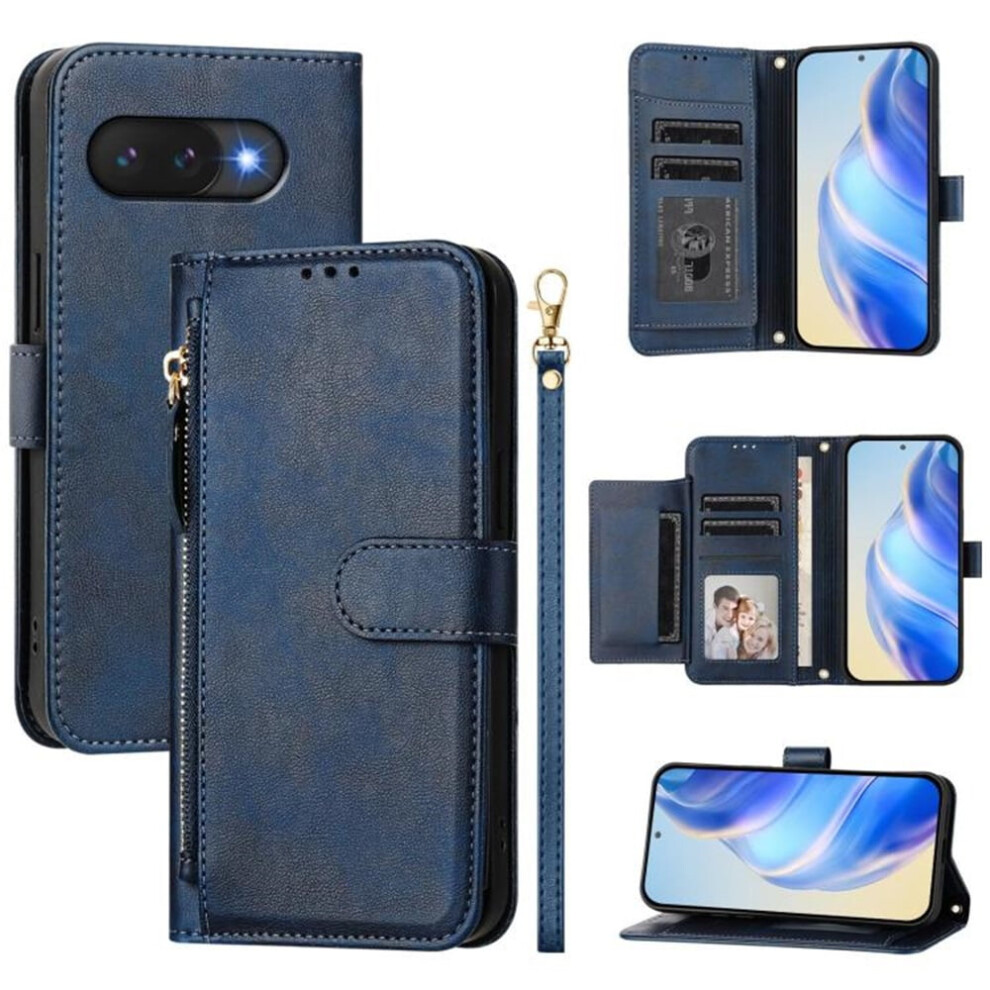 Google Pixel 9A Leather Wallet Case With Multi-Card Slots 9418476971112