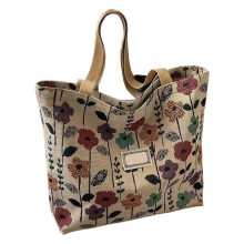 Modische Stofftasche aus Canvas, Einkaufstasche, Schultertasche, trendige Schultertasche, Arbeitstasche, Valentinstagsgeschenk für Frauen und