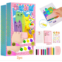 Scratch Art Kit for Kids 6-11, Squeegee Painting Set with Magic Dot Paper & Notebooks – DIY Party Gift (New English Instructions), Compatible with