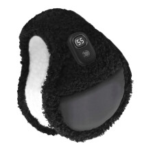 Heated Ear Warmers,3 Temperature Modes Fleece Lining Foldable Earmuffs For Cold Weather,Auto Power Off Thermal Ear Protection