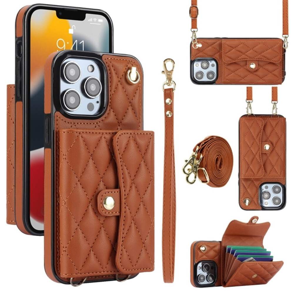 Rfid-Blocking Magnetic Flip Wallet Case For Iphone 13 Pro 9418476972300