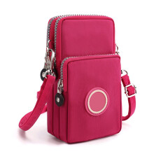 Genți mici crossbody pentru femei, portofel mini impermeabil pentru telefon mobil, genți de umăr din nailon, portofel casual ușor