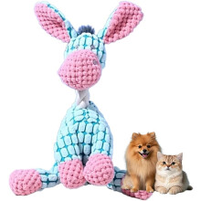 Squeaky Dog Plush Toy Crinkle Chew for Small Medium Dogs
