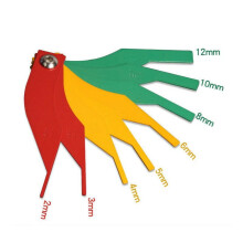 Pro 8 In 1 Automotive Brake Pad Feeler Lining Thickness Gauge Measure Tool