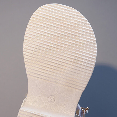 Flade sandaler til småbørnspiger til sommer og strand, åndbare 2