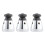 Pressure Cooker Relief Jigger Valve Set 3 Pcs Black Metal 1