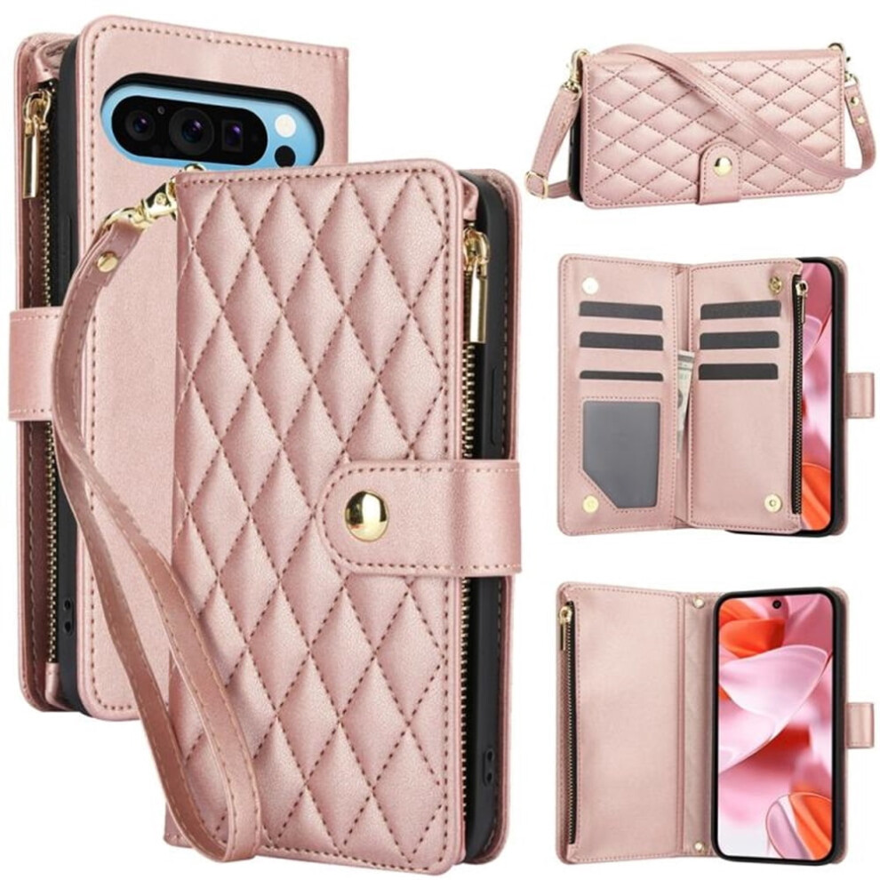 Rfid Blocking Flip Wallet Case For Google Pixel 10/10 Pro 9180435670021