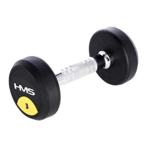 3 kg gummihantel - Hemgymutrustning