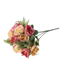 Artificial Multi-Headed Rose Bouquet for Wedding Decoration