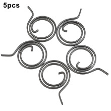 Ana 5PCS Door Lock Spring Stainless Steel Door Handle Springs Door Lever Knob Latch Spring Coil Replacement Home Hardware Home Decor