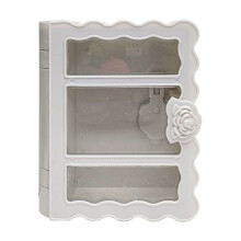 Book Storage Box Children's Main Body Exquisitely Carved Desktop Jewelry Storage Box