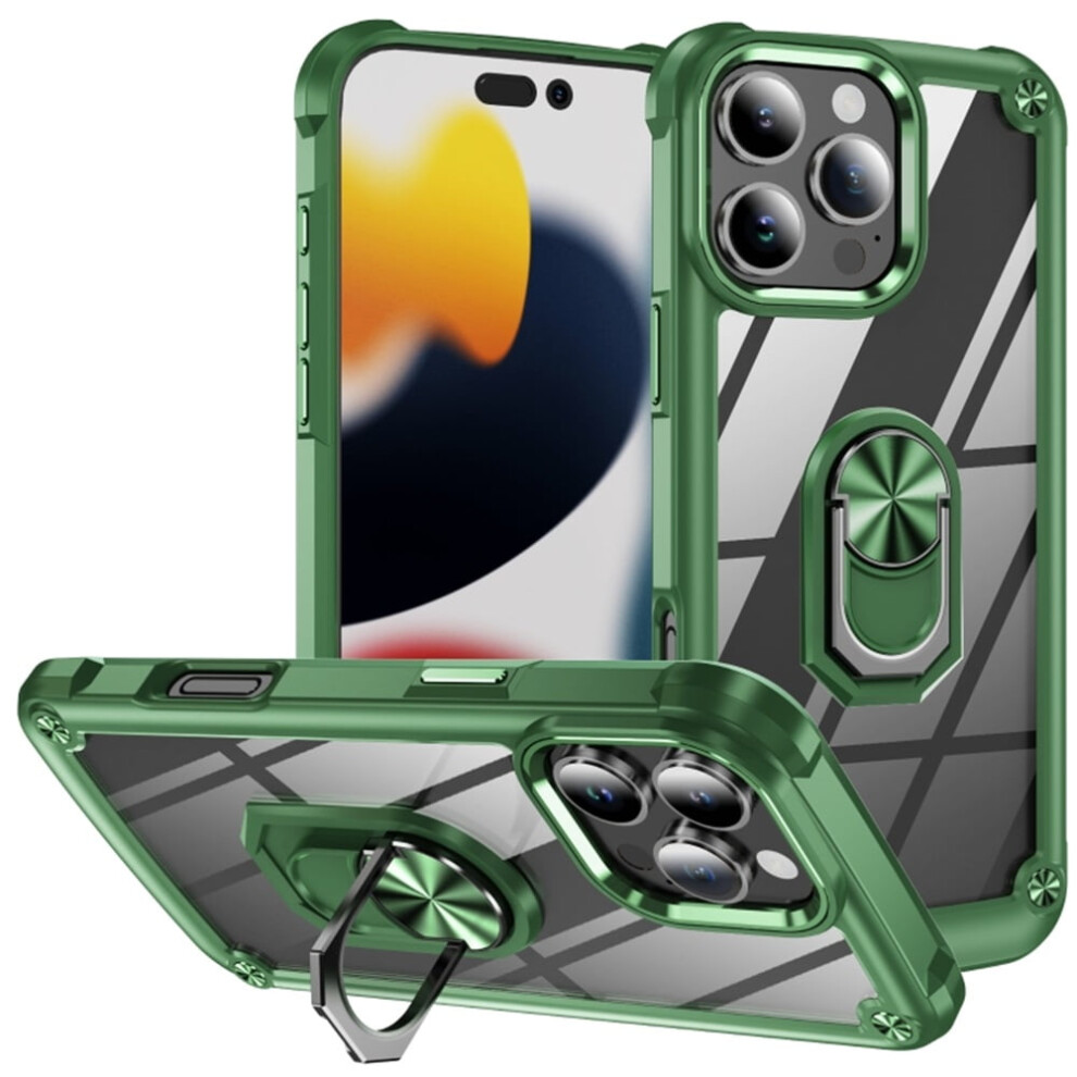 Iphone 16 Pro 6.3 Inch Shockproof Armor Case Green 937196932948