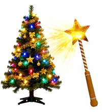 Télécommande magique pour guirlandes lumineuses de Noël, télécommande musicale en forme d'étoile LED, compatible avec les guirlandes