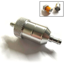 Motorcycle Universal Fuel Filter 1 Pc 5/16 Inlet Outlet 8mm