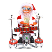 Père Noël électrique, instrument de musique, jouet de Noël, décorations de fête
