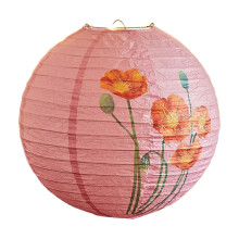 Paper Lanterns Classical Traditional Wintersweet Patterns Lampshade New's Year Courtyards Decorations Indoor Outdoor Spring Festive Decorations