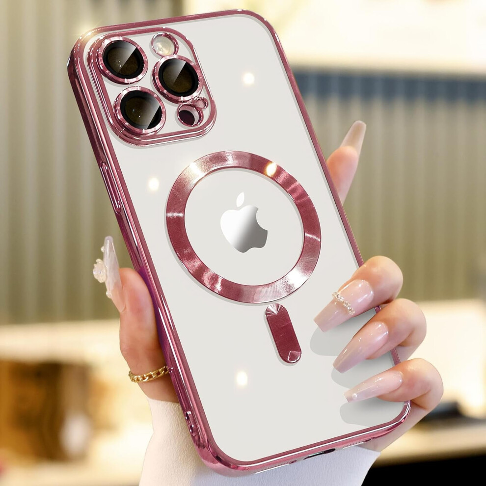 Iphone 15 Pro Max Magnetic Slim Case Rose Gold 937196933709