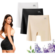 Choosemuc Underwear, Women's High-Waisted Ice Silk Tummy Control and Butt Lift Underwear, Invisible Sealmless